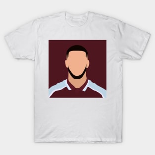 Saïd Benrahma Minimalistic Face Art T-Shirt